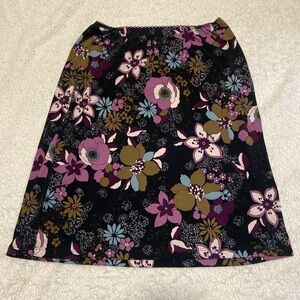 Women’s vintage floral fairy midi skirt size small